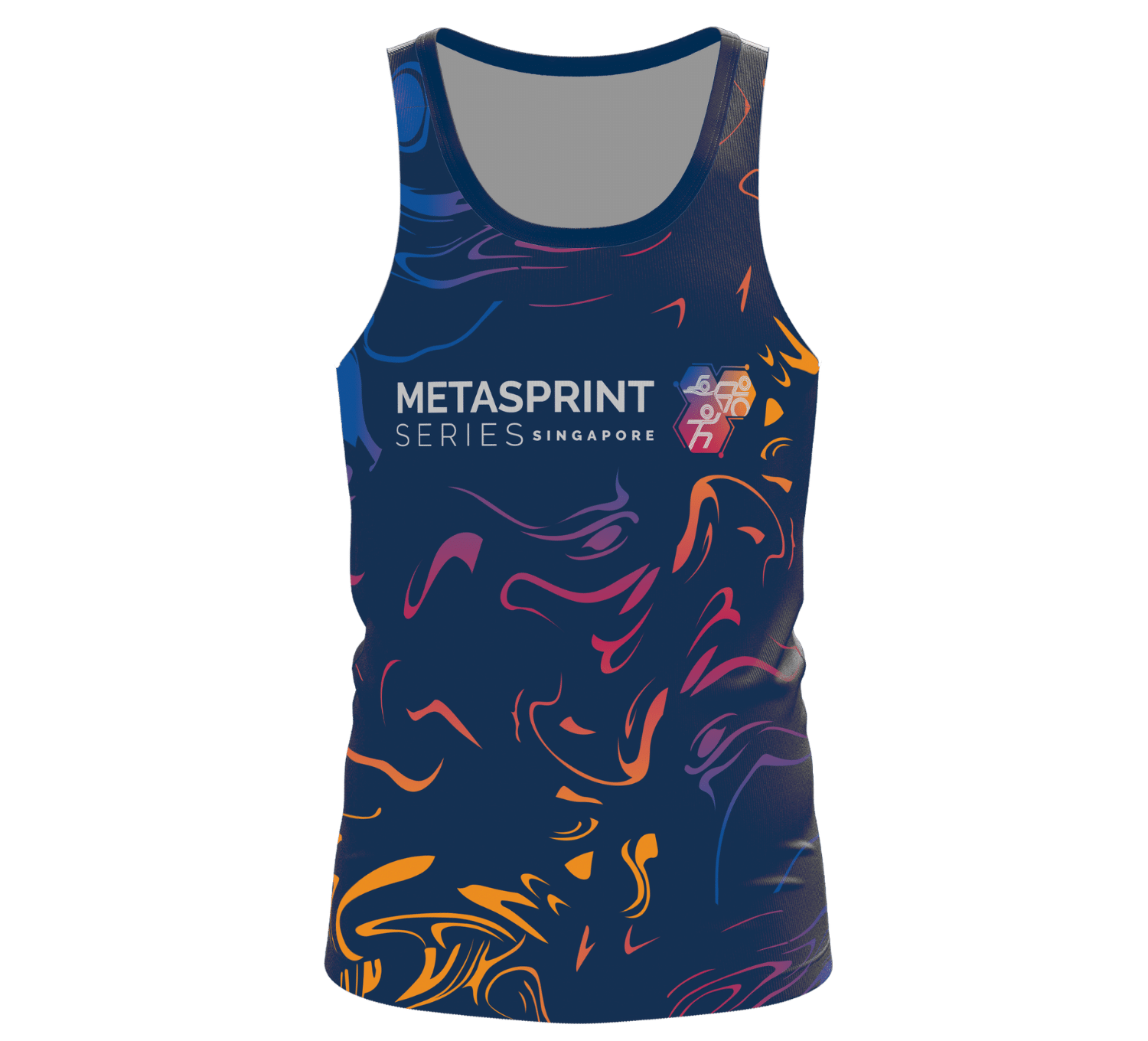 Merchandise_MetaSprint Series_Singlet_Front